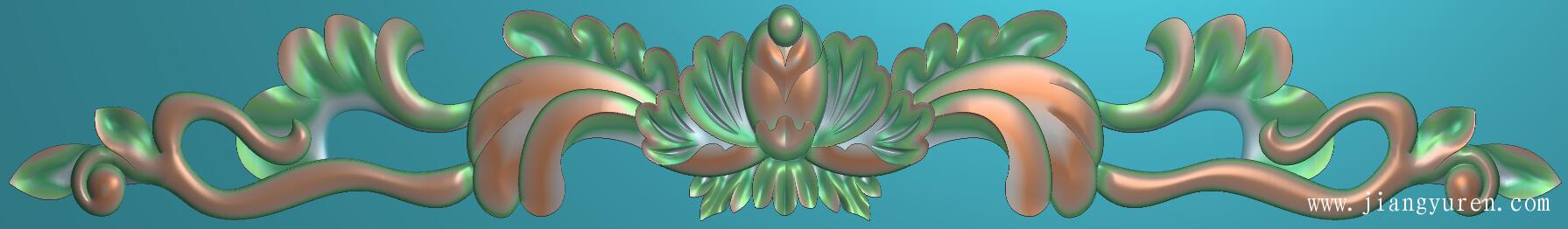石雕洋花浮雕墓碑横梁雕刻jdp图