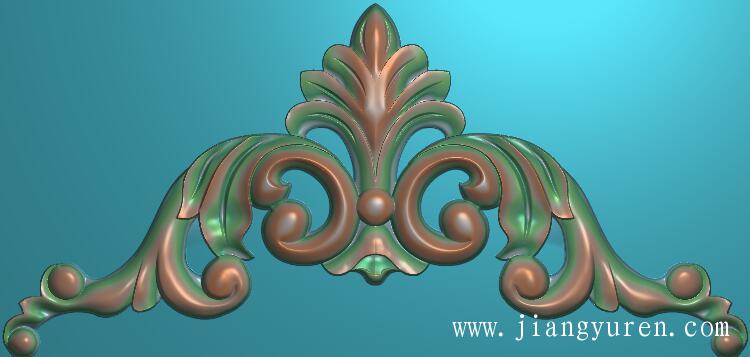 欧式三角花jdp电脑雕刻素材