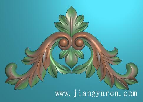 三角形镂空洋花jdp浮雕图