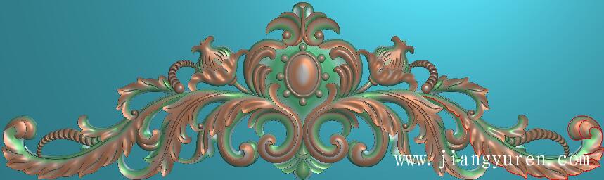 三角花浮雕jdp源文件SH032