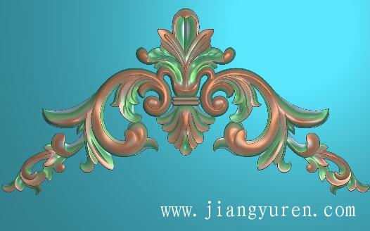 三角型浮雕雕花jdp电脑雕刻图SH041