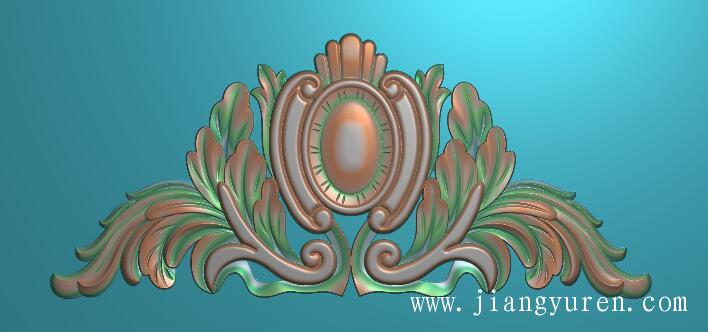 欧式三角花浮雕图SH056