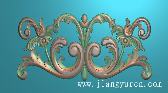 欧式角花装饰花浮雕图SH075