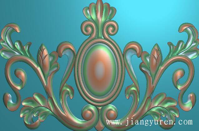 大理石背景墙欧式三角花jdp图SH078