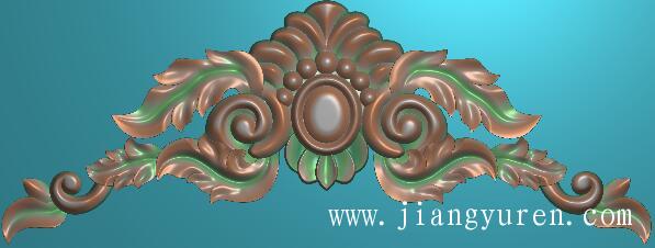 欧式石雕洋花浮雕贴花图源文件SH090
