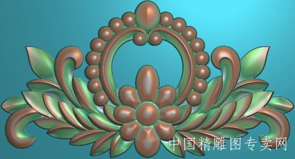 别墅门头洋花jdp浮雕图SH125
