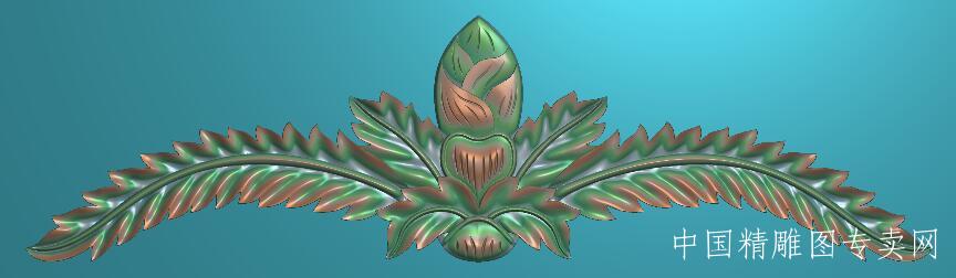 欧式洋花贴花浮雕图木雕SH132