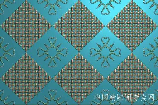 花格纹理jdp背景墙浮雕图T062