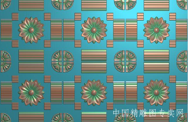 欧式精品浮雕背景墙图T075
