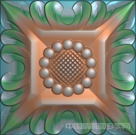 欧式方形罗马柱头精雕浮雕图JDP别墅柱脚C216.jpg